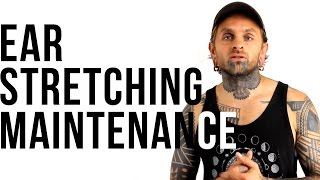 Simple Ear Stretching Maintenance | UrbanBodyJewelry.com