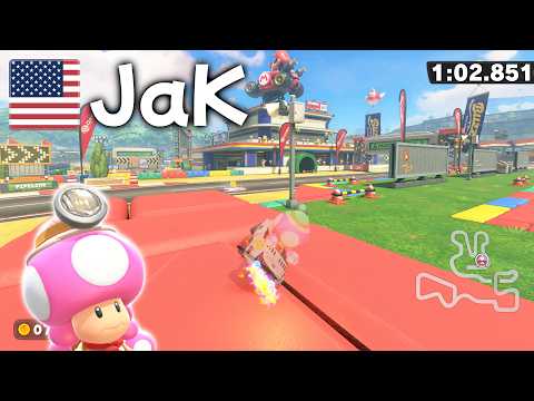 Mario Circuit - 1:02.851 - JaK 🇺🇸 (Mario Kart World world record)