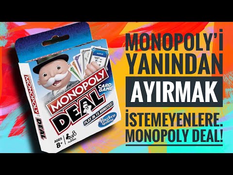 Monopoly Kart Oyunu (Yeni!!) Monopoly Deal Nasıl Oynanır?