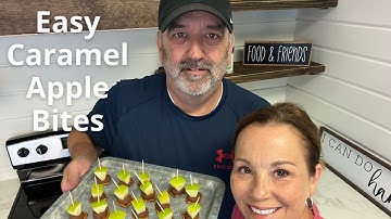 Easy Caramel Apple Bites