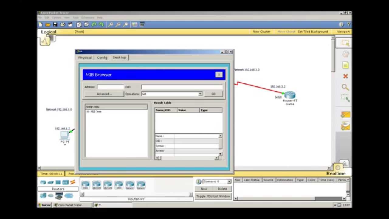 SNMP - MIB Browser - 3/3 - Creating SNMP and testing MIB Browser. - YouTube