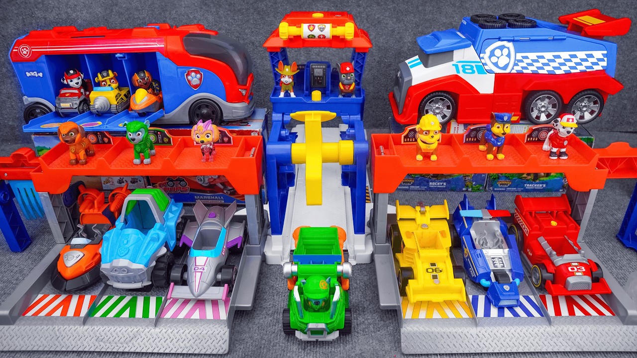 29 Minutes Satisfying with Unboxing PAW PATROL Big Truck Pups Truck Stop Collection ASMR🐾Review Toys