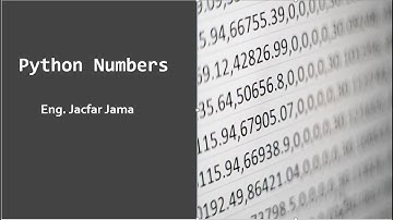 python numbers - somali