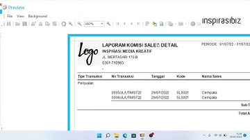 Cara Input Data Sales & Sistem Komisi pada Ipos 5 0  Semua Edisi