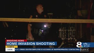 Masked intruder shoots person at Tampa home, flees, police say