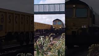 Freightliner Class 66 Puts the power on at Hoo Junction
