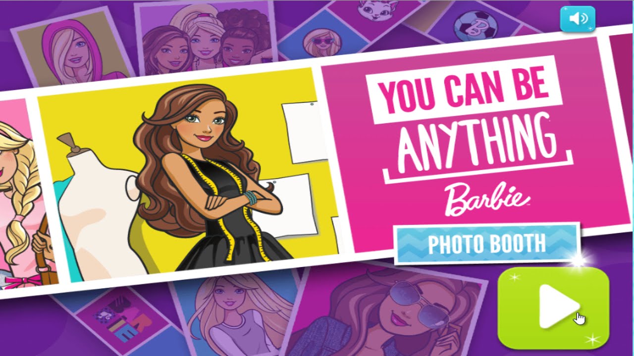 Barbie Photo Booth ♥ You Can Be Anything Game ♥ - YouTube