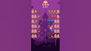 Bird Color Sort Puzzle Game | HARD  Puzzle Adventure