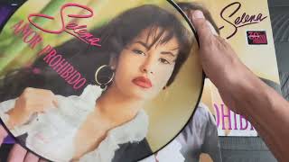 Selena Quintanilla - Amor Prohibido 30th anniversary picture vinyl record