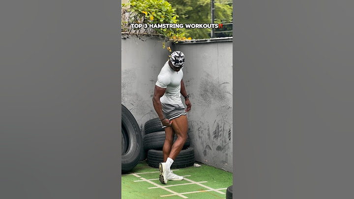 📣 Top 3 Hamstring Exercises.