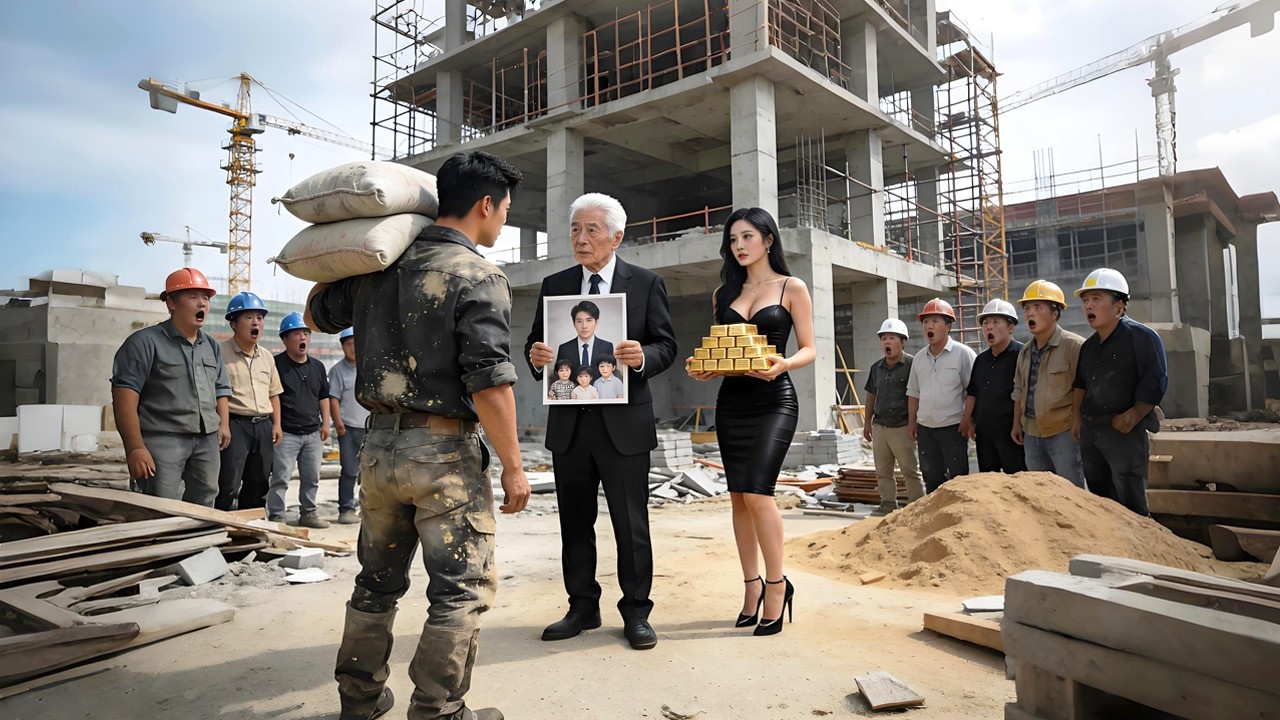 亿万首富假扮乞丐捡破烂！搬砖小伙一动作认亲，失散儿子继承家产逆袭人生