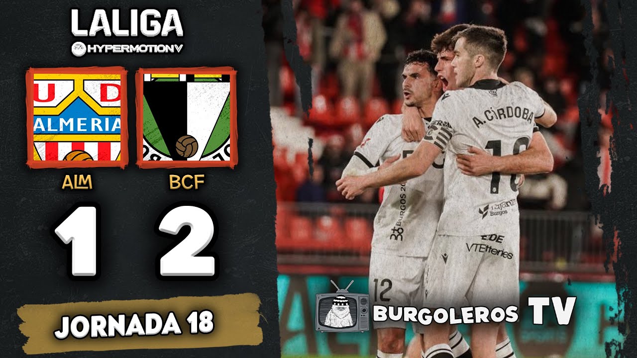 ALMERÍA - BURGOS CF (1-2) | POST-PARTIDO | Jornada 18 | Diego Arce