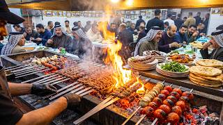 Non-Stop Kebabs in Iraq’s Busiest Kebab Shop! 🔥