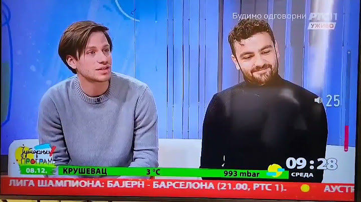 Marko i Nedim na Rts pozivaju na proteste! Bravo momci!