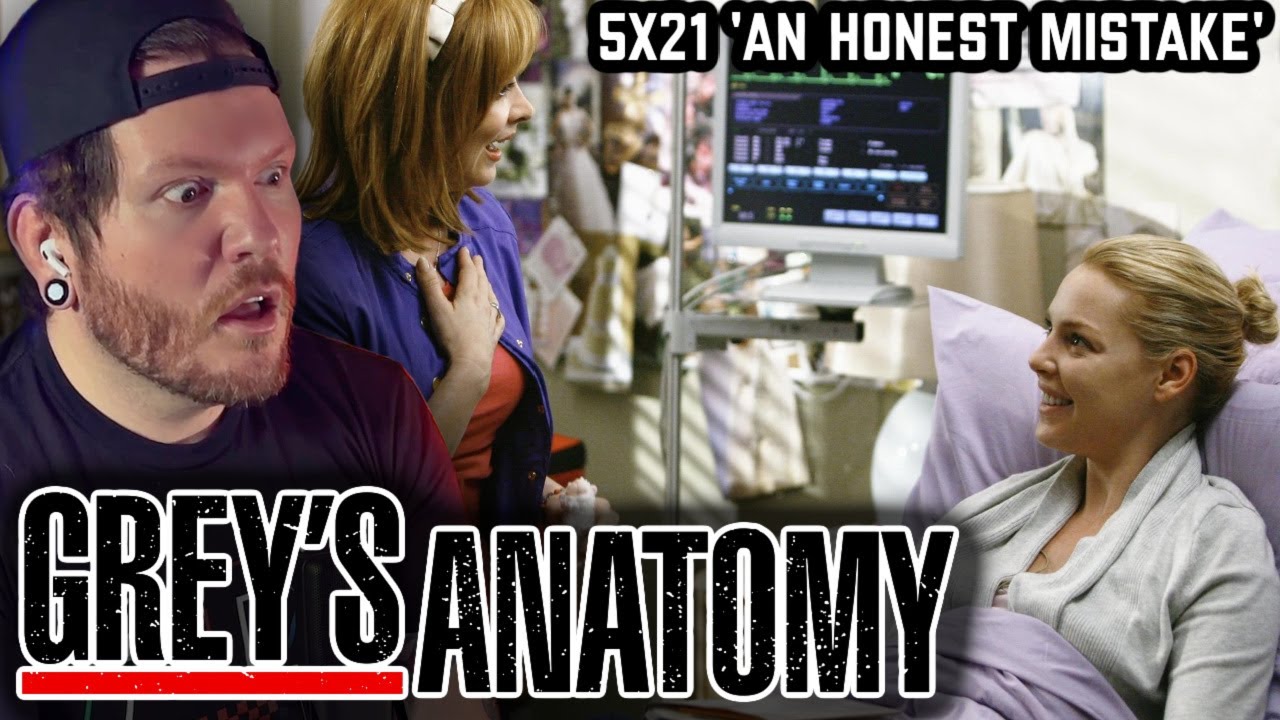 First time watching Grey's Anatomy REACTION 5x21 'NO GOOD AT SAYING SORRY'