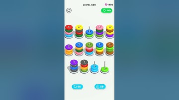 Level-669 in color hoop stack
