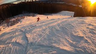 Skiing in Wyller