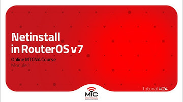 Netinstall in RouterOS v7
