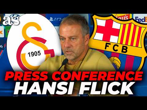 Rueda de prensa de Flick (inglés) previa al Galatasaray vs. Barça