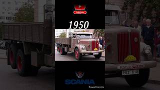 Evolution Of Scania Truck 19302025 scania scaniatruck viral