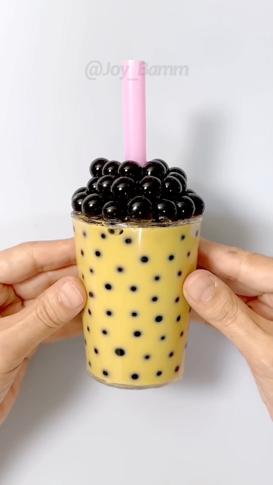 ⏪⏪⏪Reverse Play?Boba Tea Squishy DIY with Nano Tape!