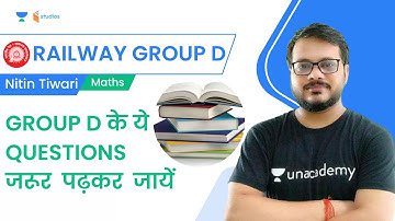 Railway Group D Most Important Questions | Maths | Nitin Tiwari | Wifistudy studios
