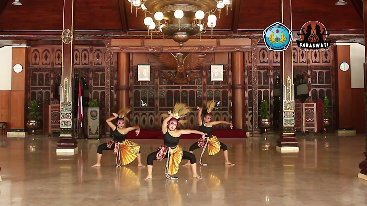 Tari Ngganong SMPN 3 Tulungagung - Saraswati 2023