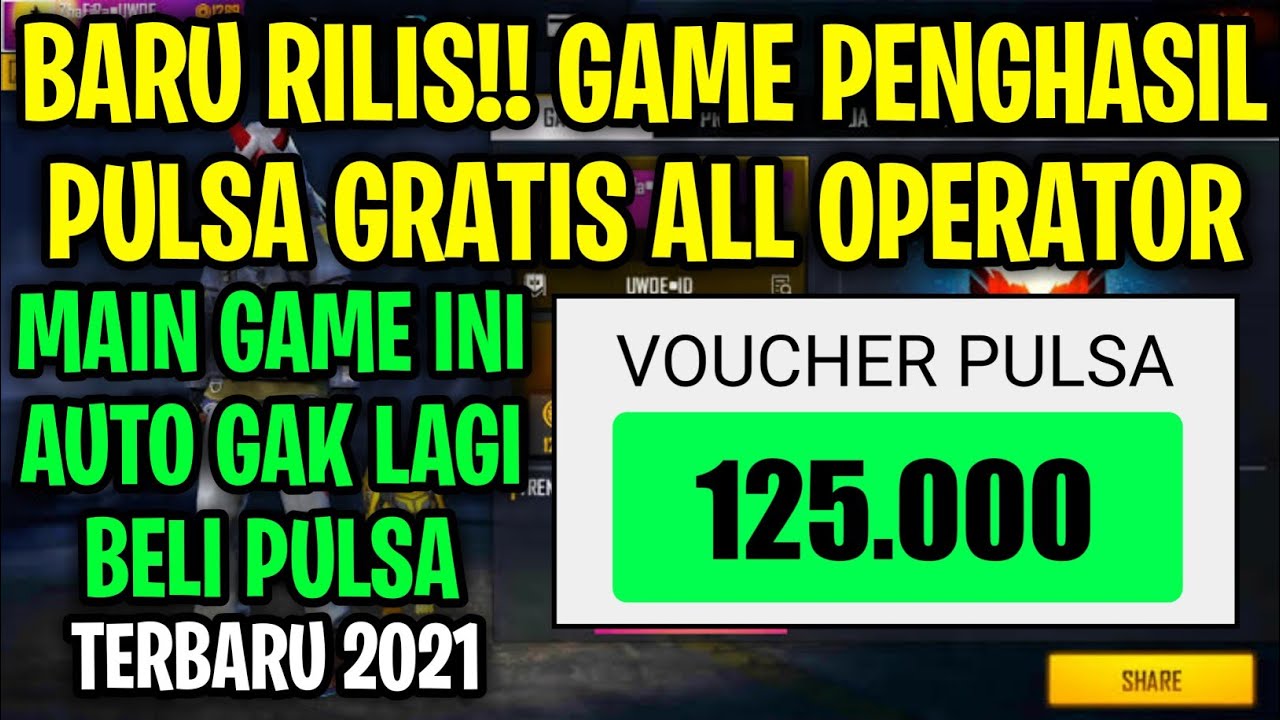 Baru Game Penghasil Pulsa All Operator Terbaru 2021 Youtube