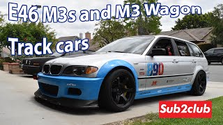 2003 BMW 3 Series (e46) Touring. Track wagon build interview feat. m3