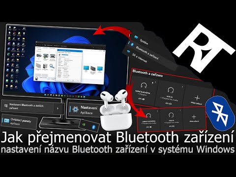 Jak přejmenovat Bluetooth zařízení ve Windows – Jak změnit název zařízení Bluetooth (tutoriál)