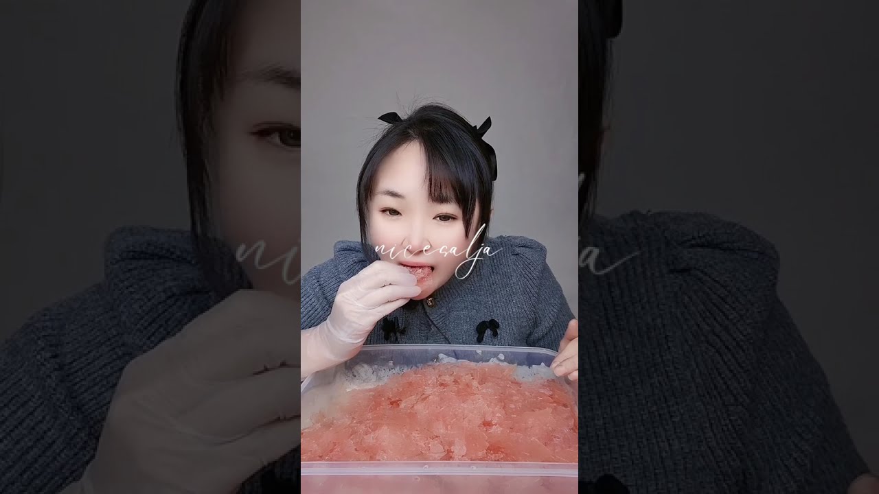 FULL VIDEO | HER CRUSHED ICE & CRUNCHY ICE EATING ASMR