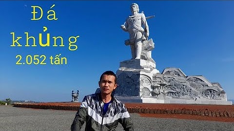 Tượng đá bazan xanh khủng | tạc vị anh Hùng dân tộc n