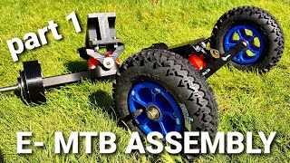 320 HANGERS, LONGBOARD DECK ADAPTORS, ASSEMBLY OF A NEW DIY MTB. PART1