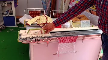 Brother Hand knitting machine, made in Japan cardomatic system any queries  📞 9914407711 9878507711