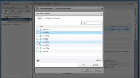 Creating a VM VM Anti Affinity Rule