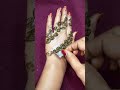 Stylish Mehndi Design ♥️ #shorts  #mehndi #trending #stylish #latest #arabic #henna #mehandi #video