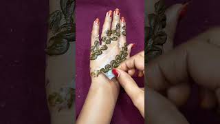 Stylish Mehndi Design ♥️ #shorts  #mehndi #trending #stylish #latest #arabic #henna #mehandi #video
