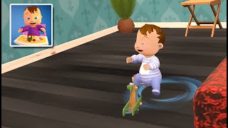 Virtual Baby & Babysitting Walker Game: Fun Baby - Gameplay Walkthrough Part 1 screenshot 2