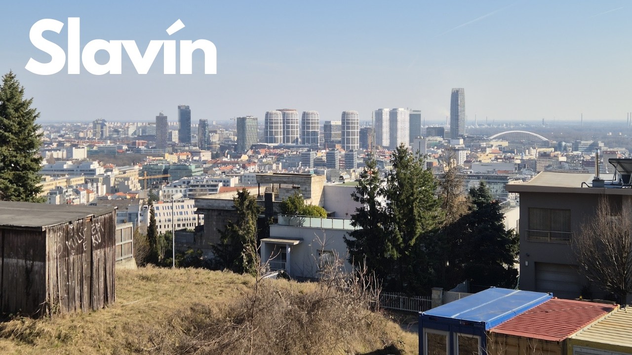 Slavín War Memorial - Bratislava | 4K Walking Tour!