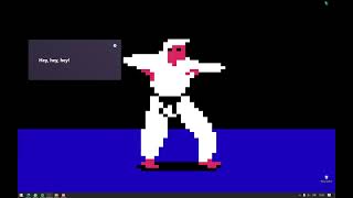 Karaoke ninja dancing to Mr Blue Sky screenshot 5