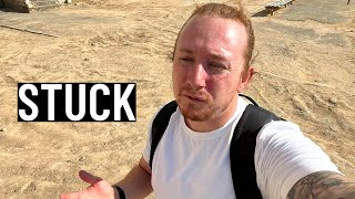 STRANDED IN THE KAZAKH DESERT... (no way out of Aktau)