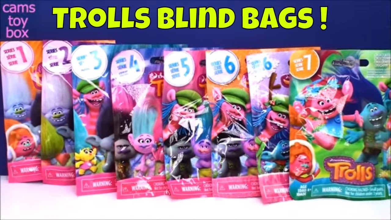 Trolls - Series 7 - Dreamworks Trolls Blind Bags - 12 Possible Characters