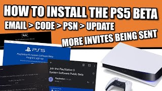 PS5 Beta Software - More Invites and How To Install The Beta Software Update screenshot 4