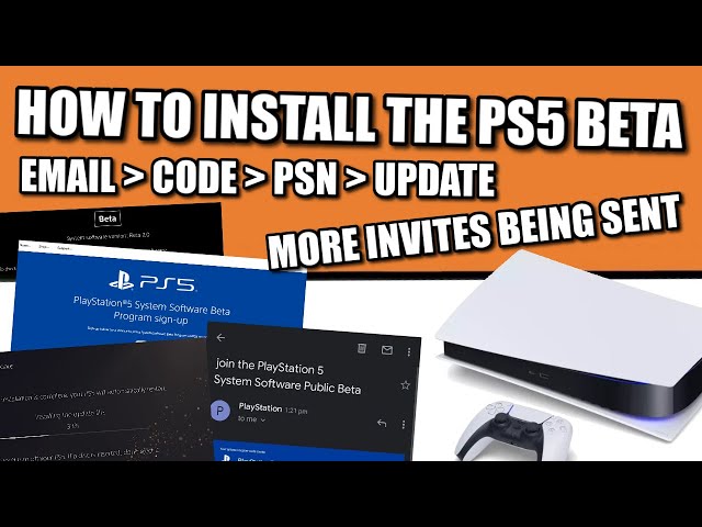 PS5 Beta Software - More Invites and How To Install The Beta Software  Update - YouTube