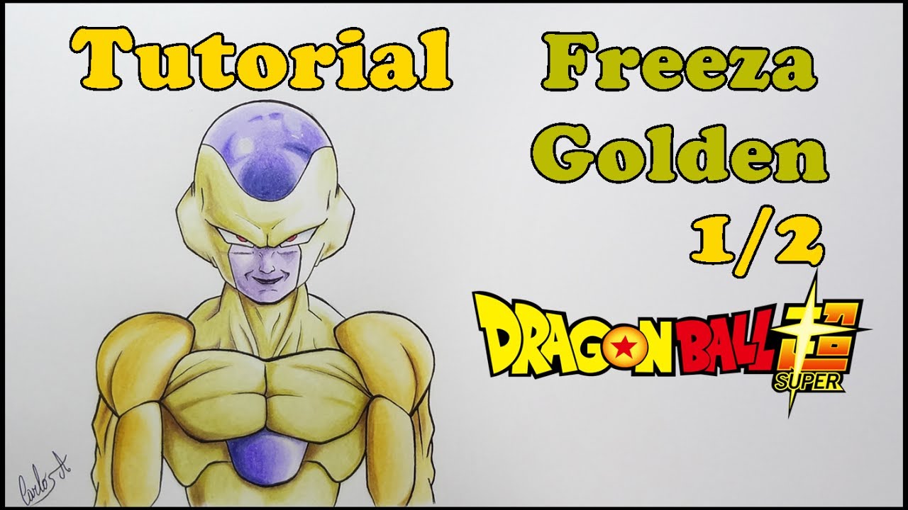 Como Desenhar o Freeza Dourado Passo a Passo 