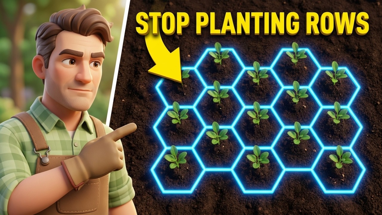 This Spacing Pattern Increased Our Harvest by 300% (Side-by-Side Test)