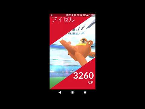 【ポケモンGO】レイドで３回エラー出たけどブイゼルカワイイから許す！【レイドバトル】