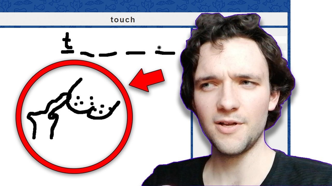 He Was Drawing WHAT Scribble io YouTube