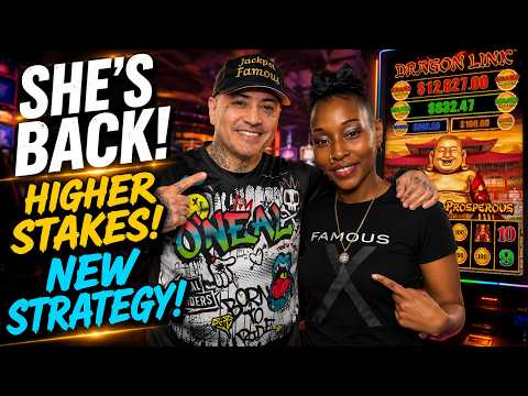 She's Came Back For Another Slot Session & THIS Happened!