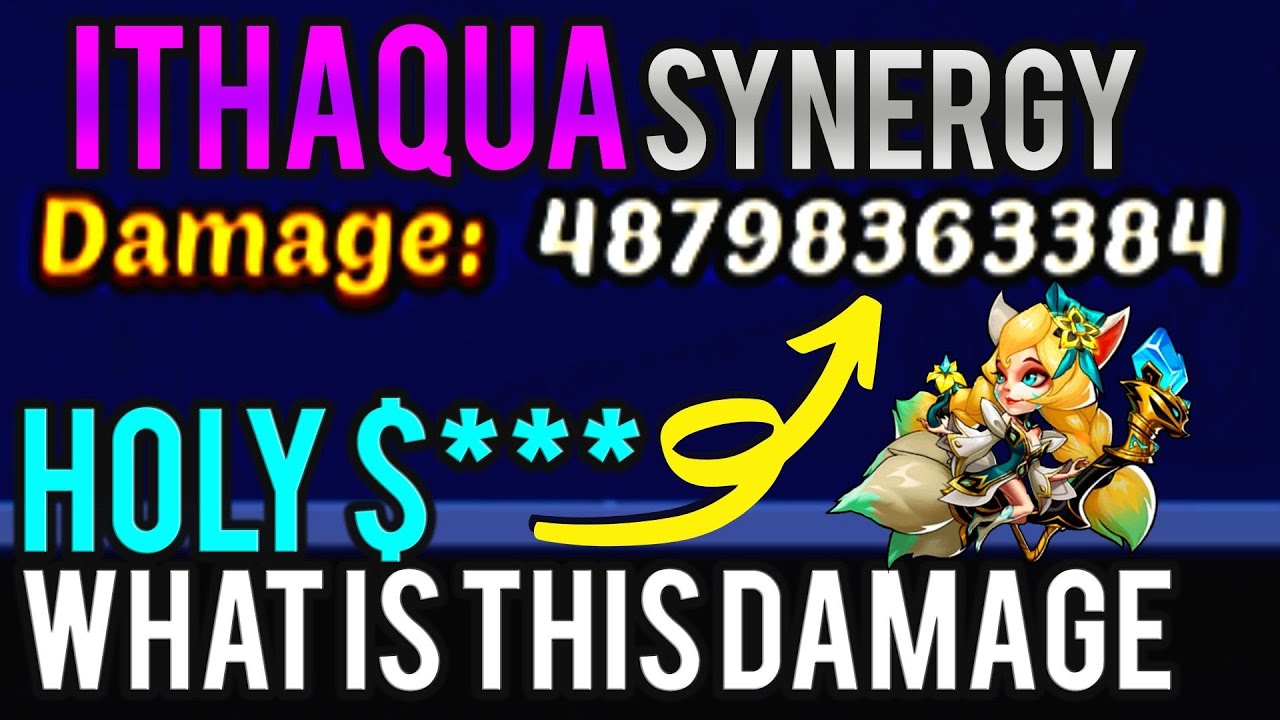 Rykke Fortov tand IDLE HEROES ITHAQUA PVE SYNERGY - 6 BILLION DOTS!? MY EYES FT. DELACIUM -  YouTube